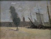 Jean-Baptiste-Camille Corot Dunkerque Spain oil painting artist